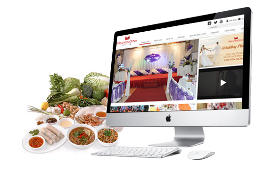 Thiết kế website nhà hàng