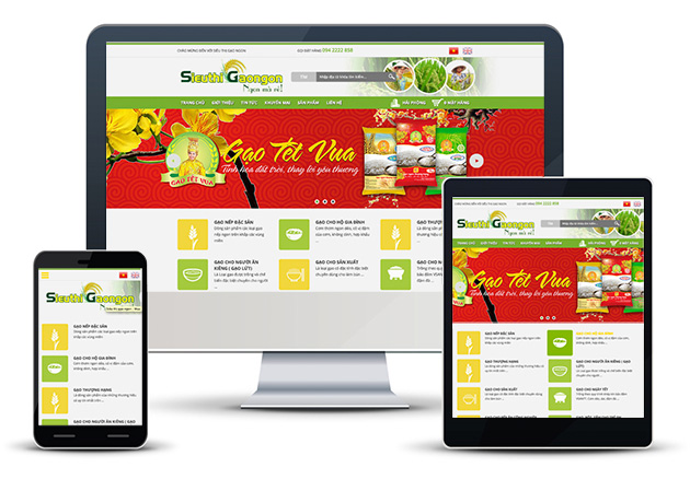 thiết kế web responsive