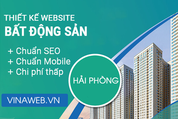 Báo giá thiết kế website bất động sản