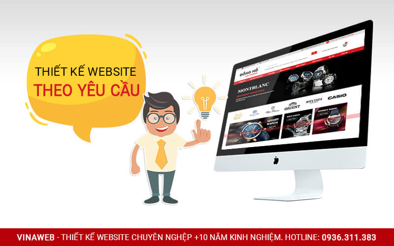 Thiết kế website theo yêu cầu